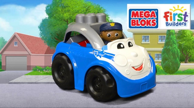 Mega Bloks Police Car