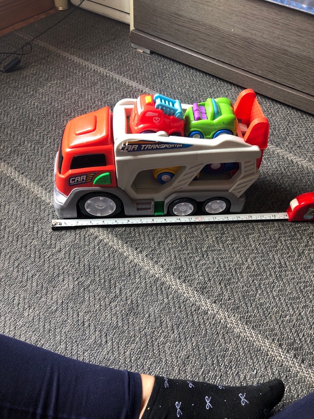Toy Car Transporter with 6 Mini Cars - photo 4