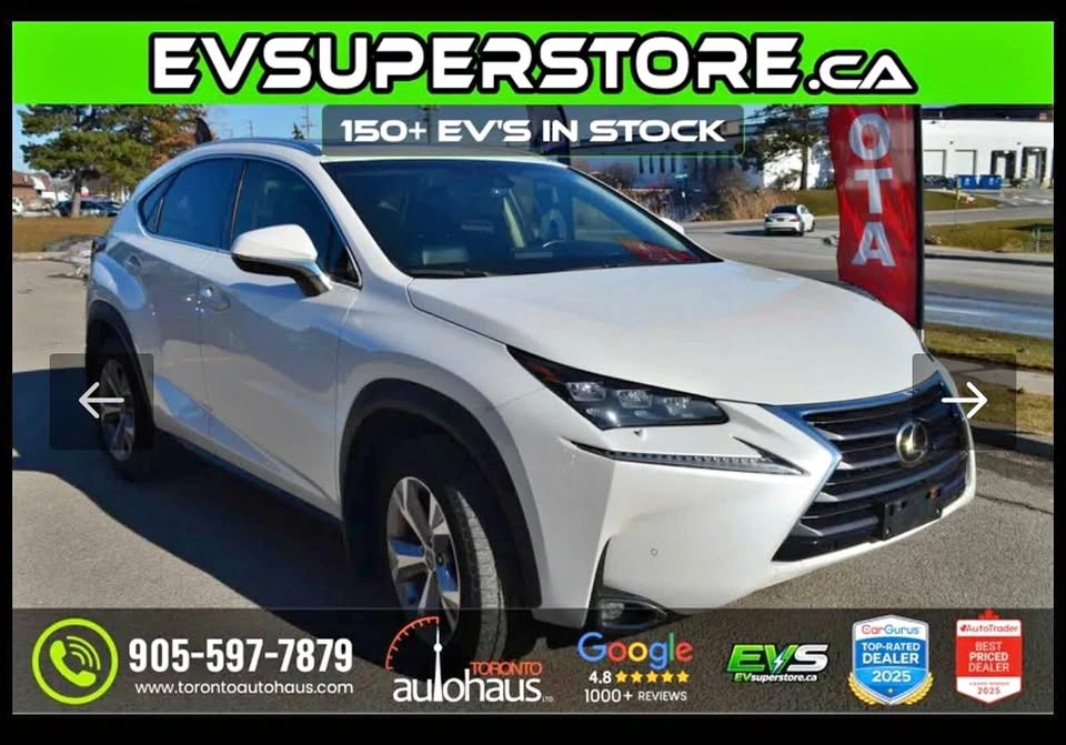 2017 Lexus NX 200t Executive Package | No Accidents | Private Sa