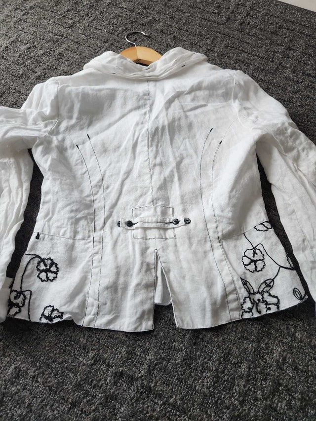 Laura Petites Blazer 100% Linen - photo 2
