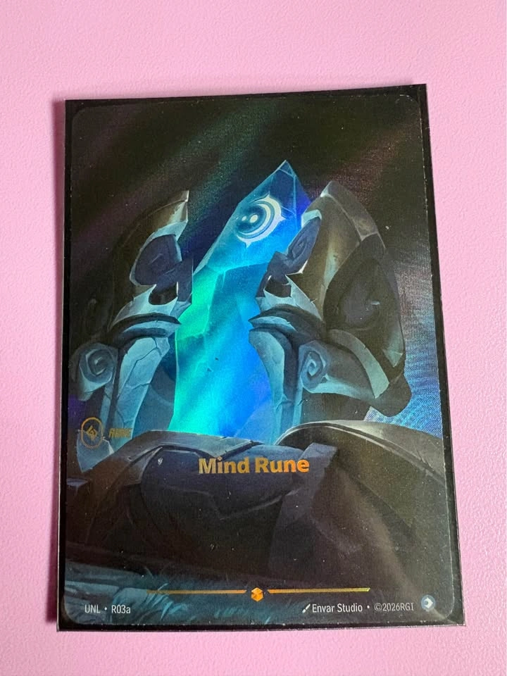 Riftbound Cards: Rengar, Sona, Mind Rune - photo 2