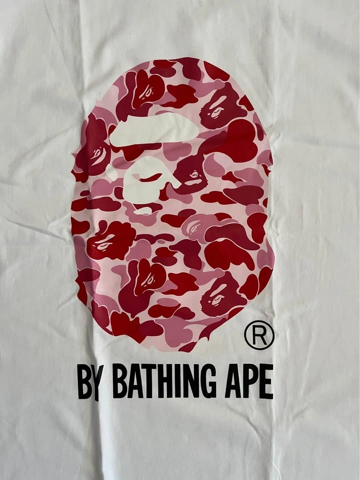 Pink Camo ABC By Bathing Ape T-Shirt - photo 3