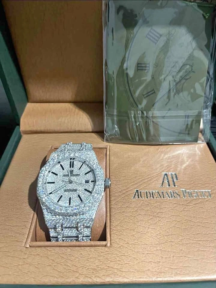 Iced Out AP Moissanite VVS Watch