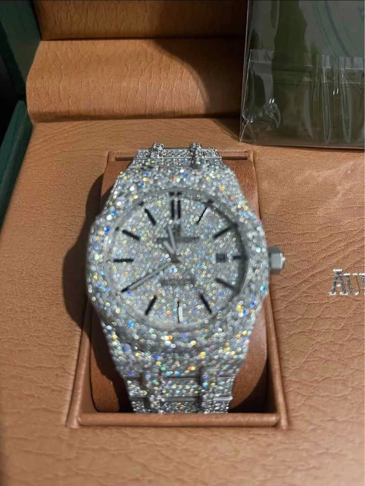 Iced Out AP Moissanite VVS Watch - photo 2