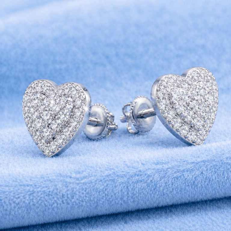 8mm Heart Earrings - photo 2