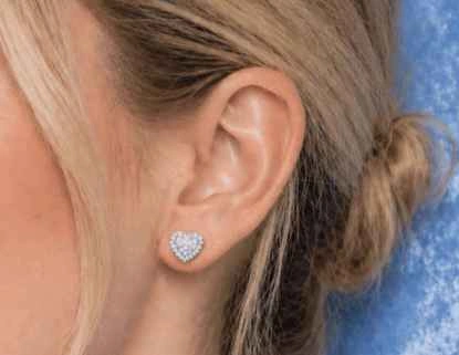 8mm Heart Earrings - photo 3
