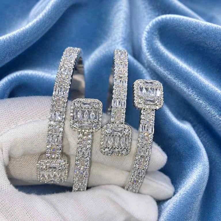 Baguette Cuff Bracelet