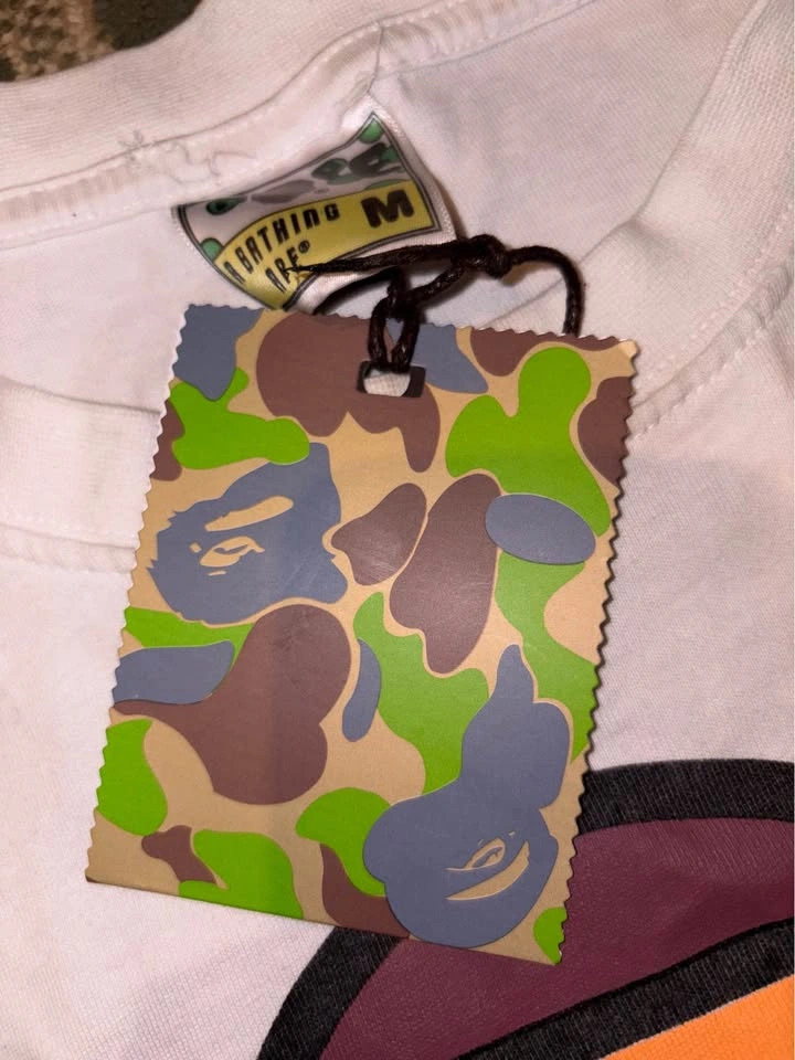 Bape x Camo Milo T-Shirt - Size Medium - photo 3