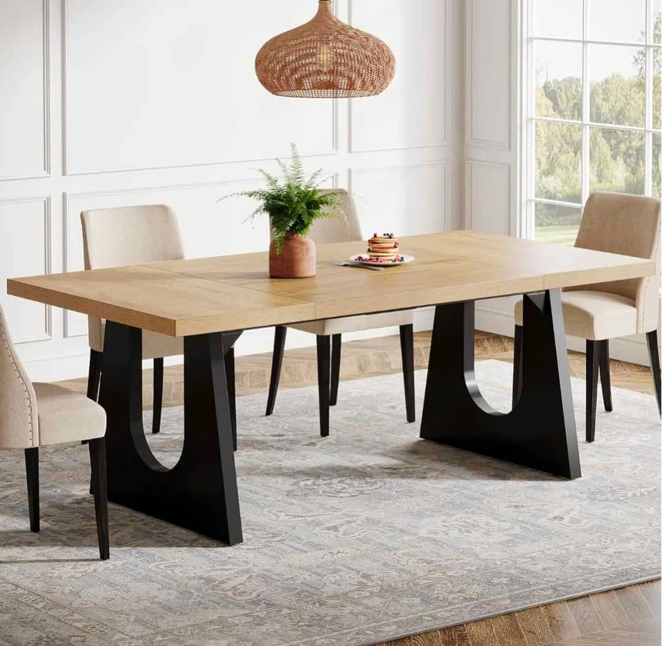 Large Rustic Dining Table for 6-8 People (70.9") - photo 2