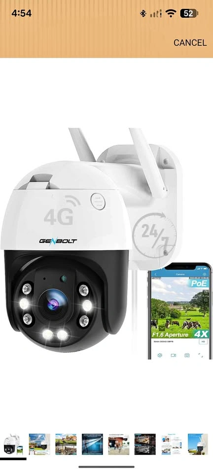 Genbolt Security Camera