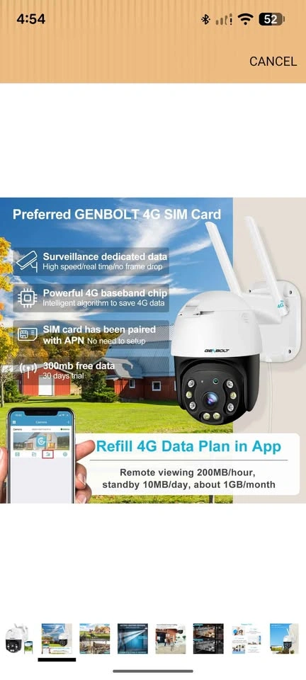 Genbolt Security Camera - photo 2