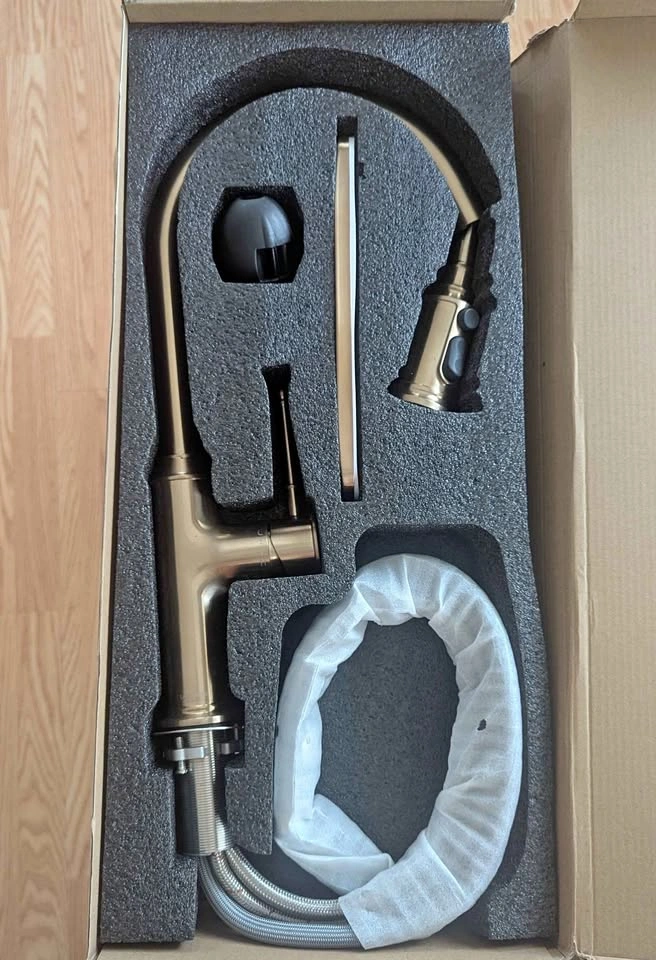 Brass Kitchen Faucet