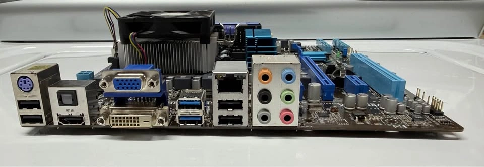 ASUS Motherboard CPU Combo with Case - photo 2