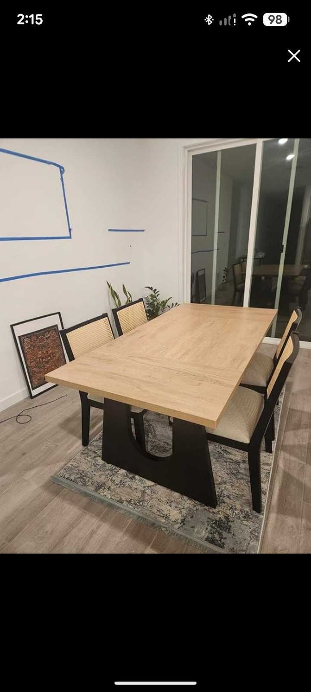 Large Rustic Dining Table for 6-8 People - photo 2