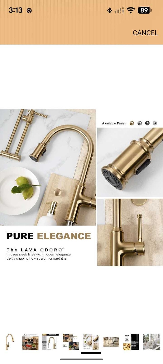 Lava Odoro Kitchen Faucet - photo 2