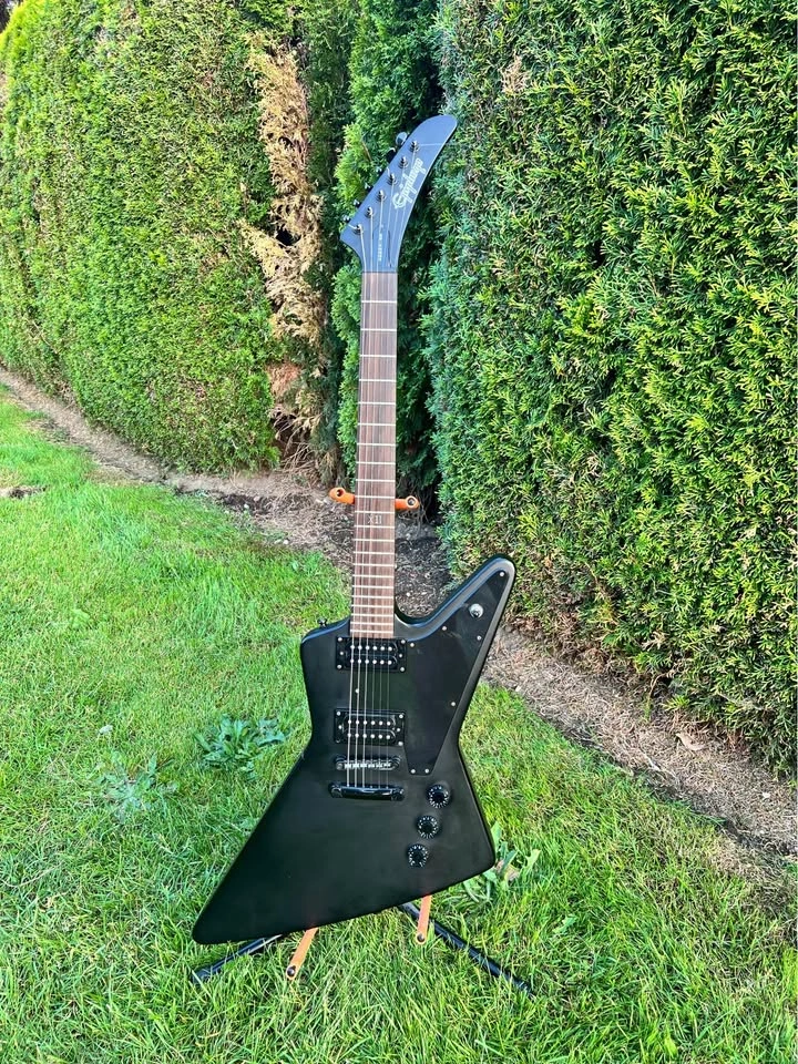 Epiphone Explorer Gothic Electric Guitar Matte Black - photo 2