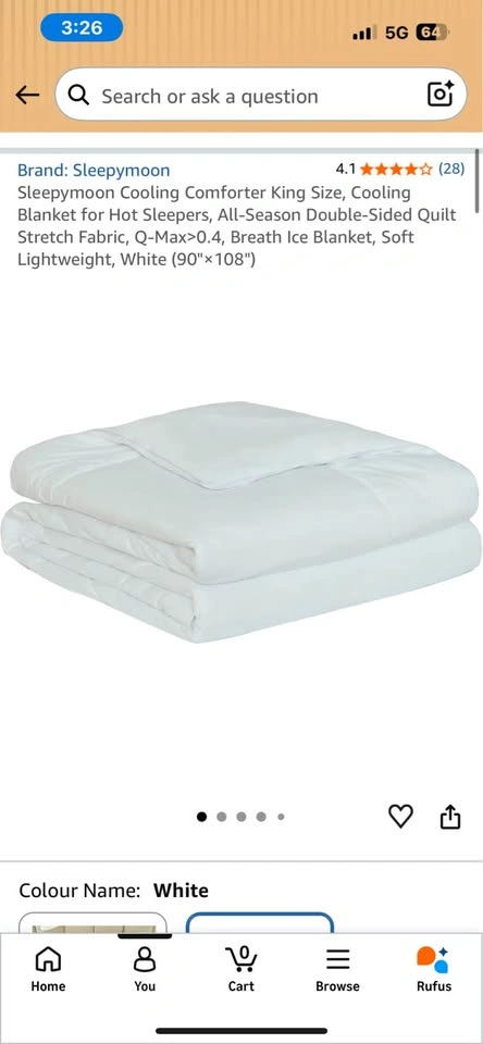 Queen Sized Cooling Duvet - photo 2