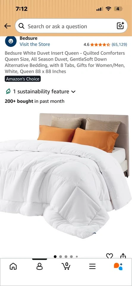 Queen size duvet - photo 2