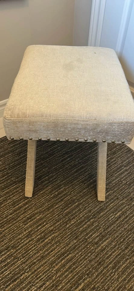 Fabric Covered Stool - photo 2