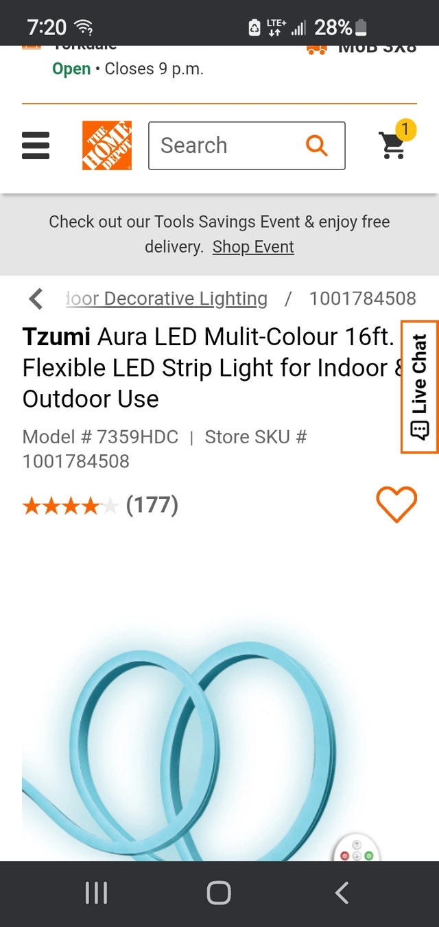 ColorShape LED Flex Light