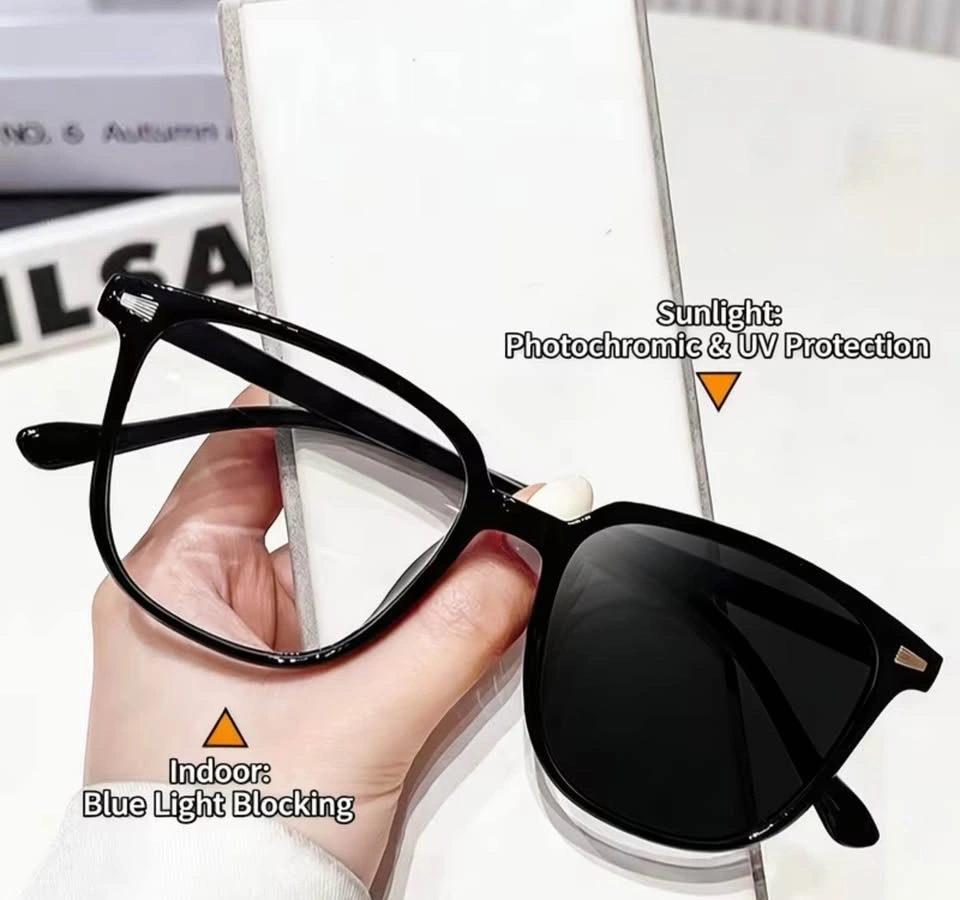 Photosensitive Colour-Changing Anti-Blue Light Glasses - new - photo 3