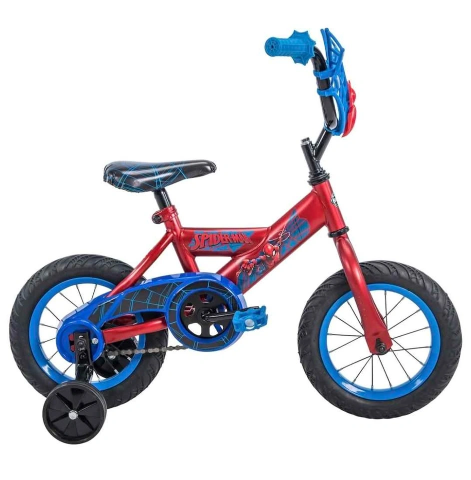 Toddler Spiderman Bike with Training Wheels - photo 3
