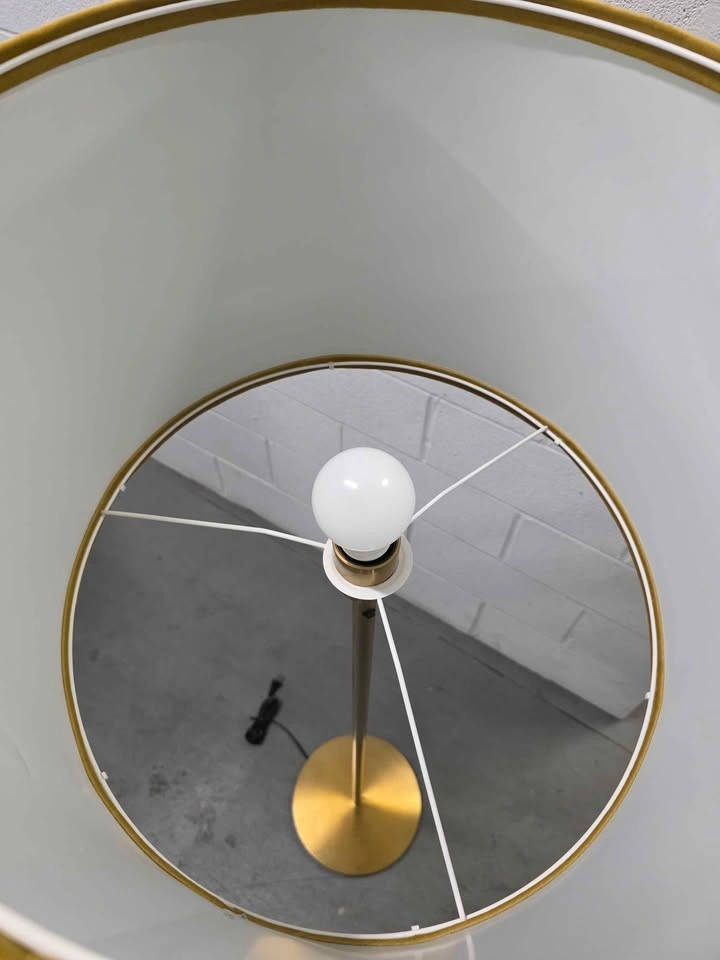 Gold IKEA Floor Lamp - Like New - photo 4
