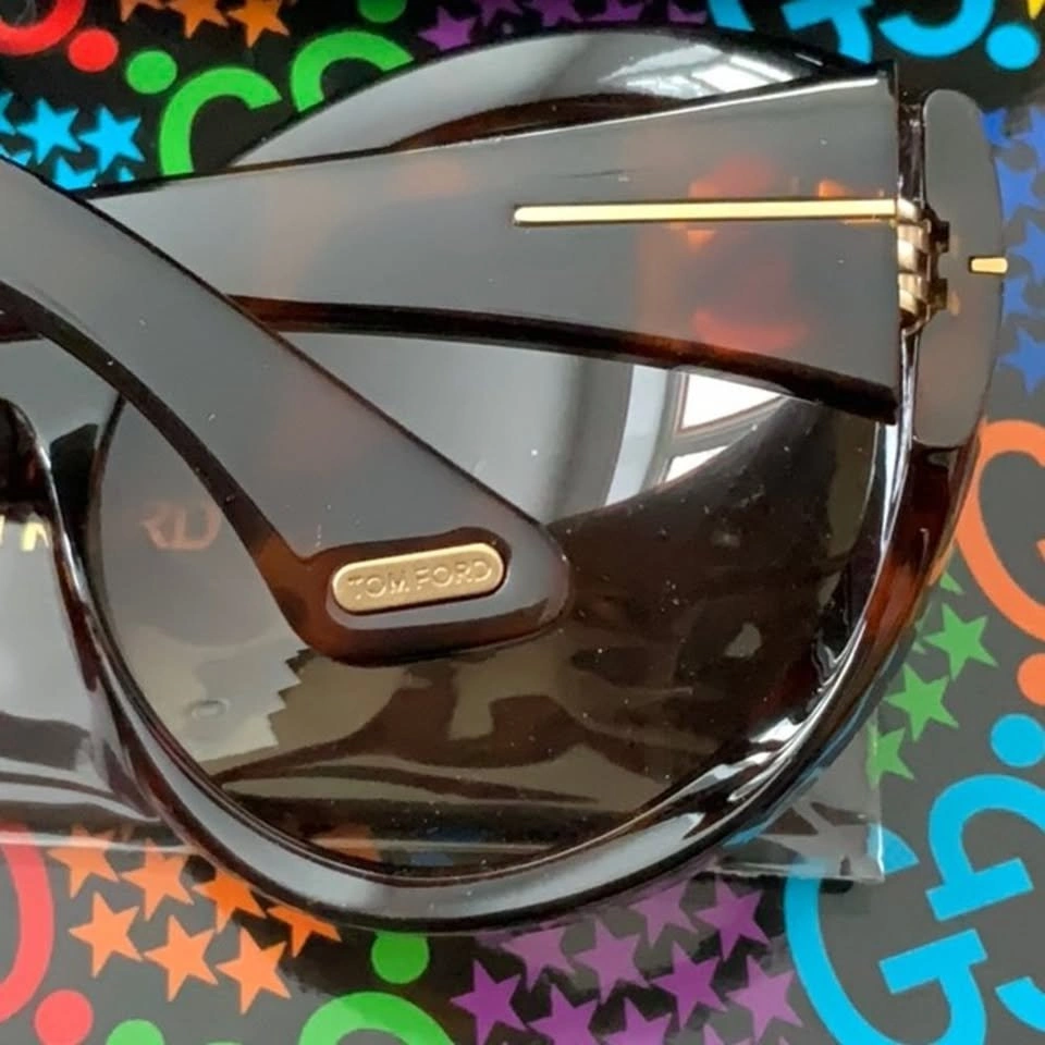TF Tortoiseshell Oversized Sunglasses (TF94) - photo 3