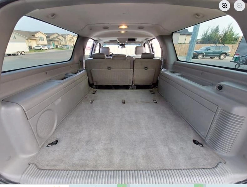GMC Chevy Suburban Second Row Seat Grey Leather - photo 2
