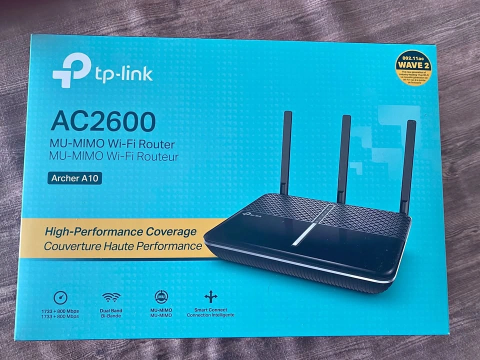 AC2600 Wi-Fi Router (2.4/5Ghz, AC)