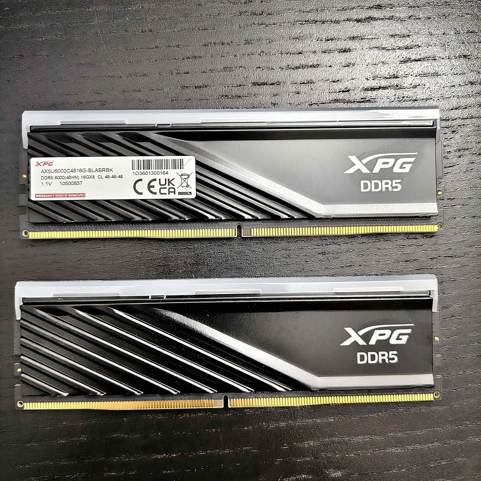32GB DDR5-6000 CL48 Dual Channel Kit (2x16GB) RGB