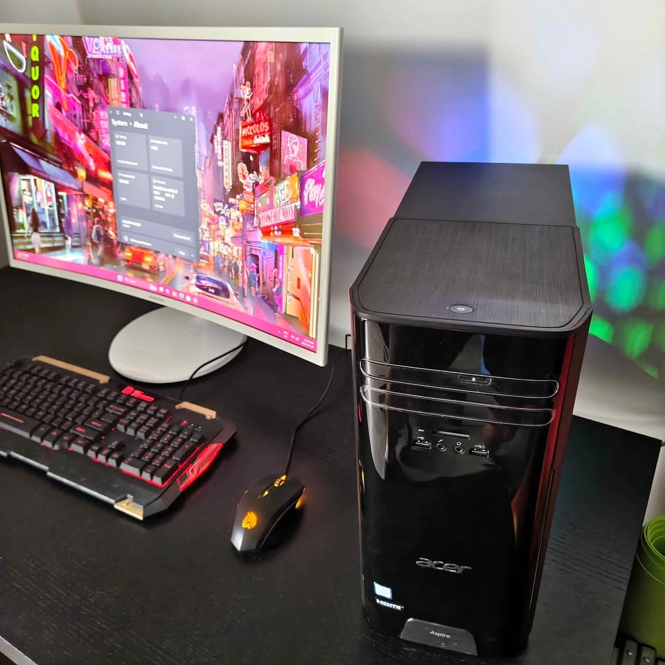 Full Gaming Setup: PC, Monitor, Keyboard and mouse 🔥 Intel i7 • - photo 3