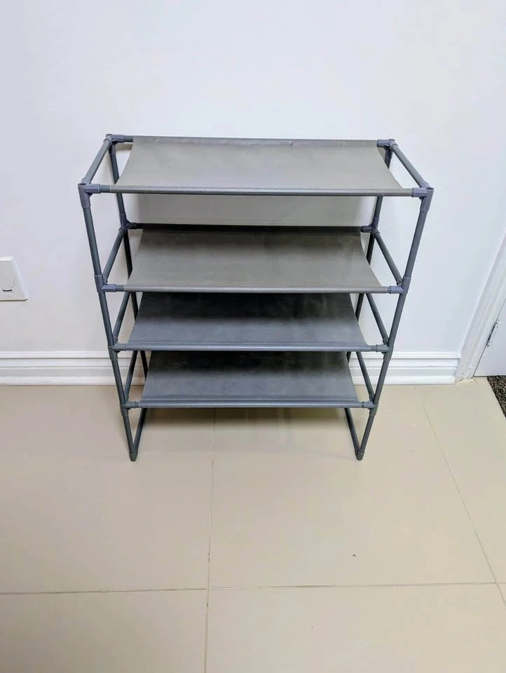 4 tier grey shoe rack - photo 3