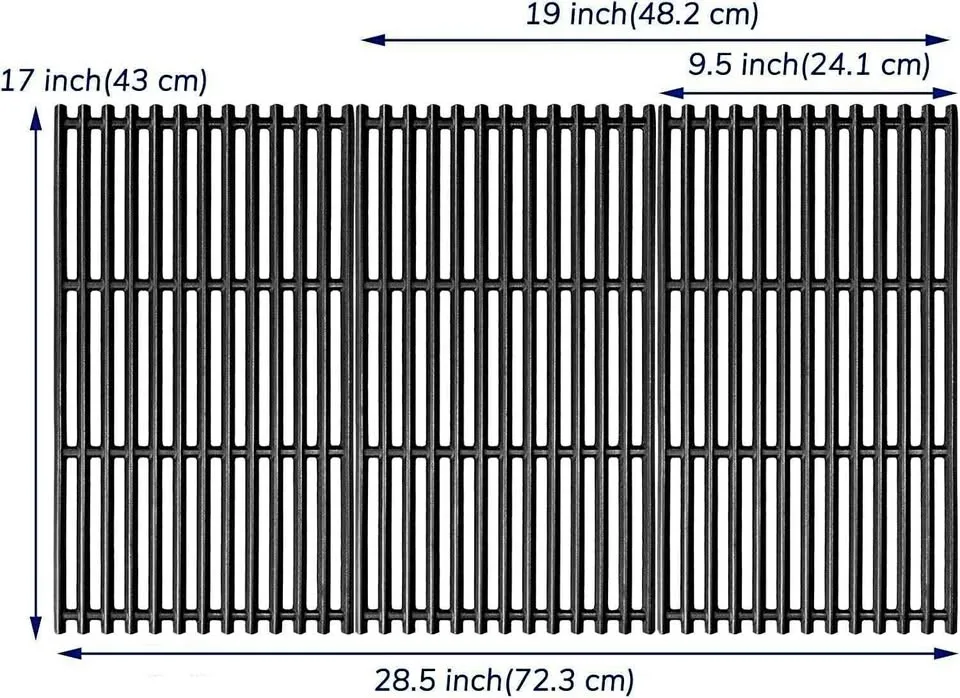 17" Cast Iron Grate for Charbroil Grill thumbnail