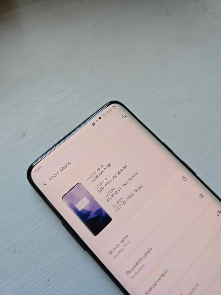 OnePlus 7 Pro 'Nebula Blue' 256GB Unlocked - photo 2