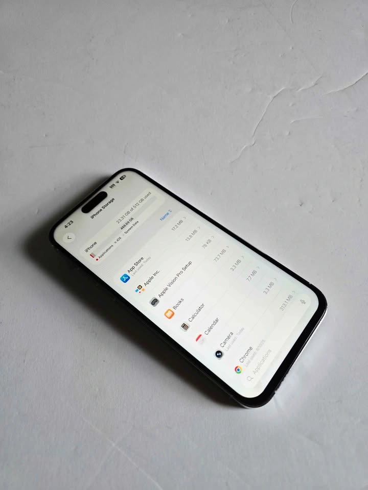 iPhone 14 Pro Max 512GB Silver - Wi-Fi Only - photo 2