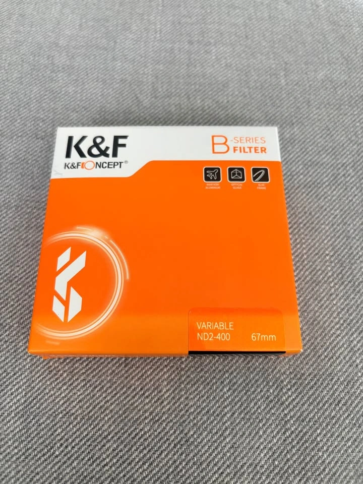 K&F Concept Variable ND2-400 67mm Filter - photo 3
