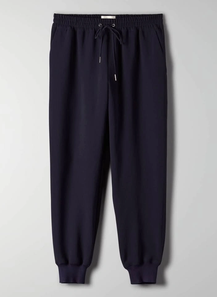 Aritzia Wilfred Women's XXS Black Buffon Crepe Jogger Pants - photo 5