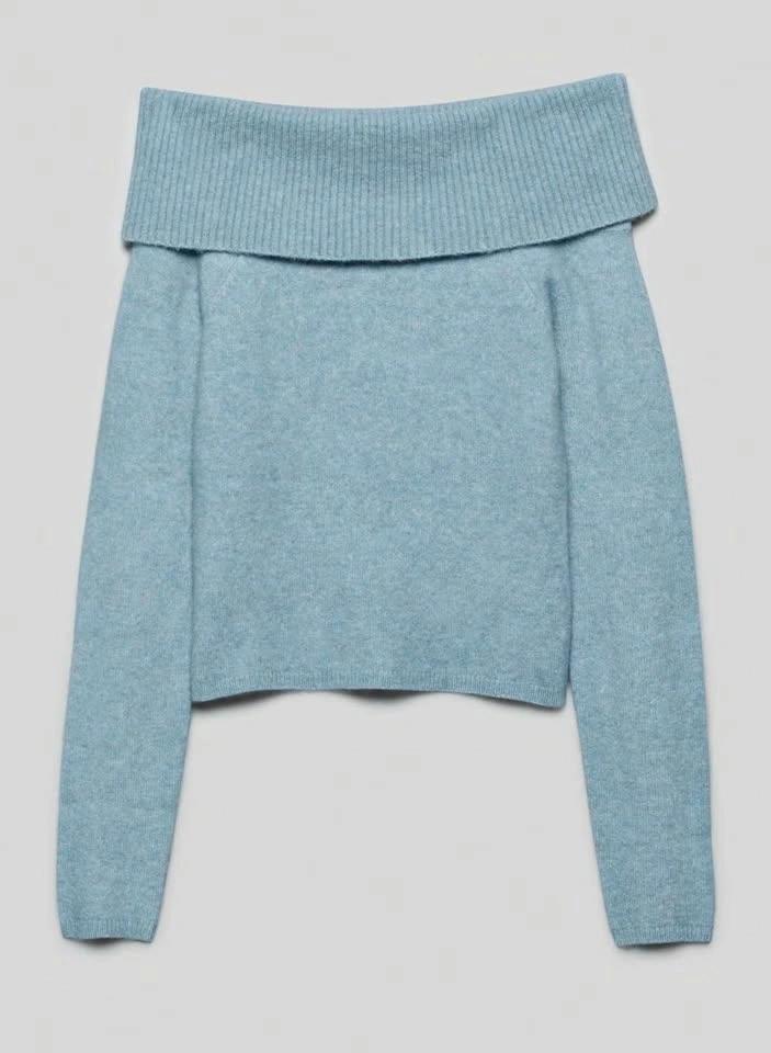 Aritzia Babaton Bustle Wool Blend Sweater