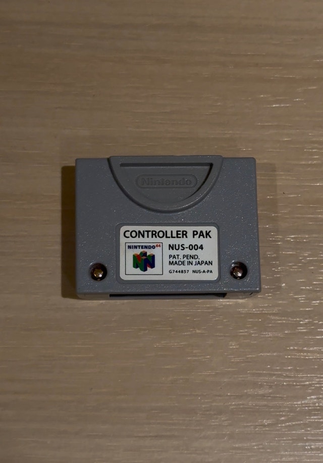 Nintendo 64 Controller Pak