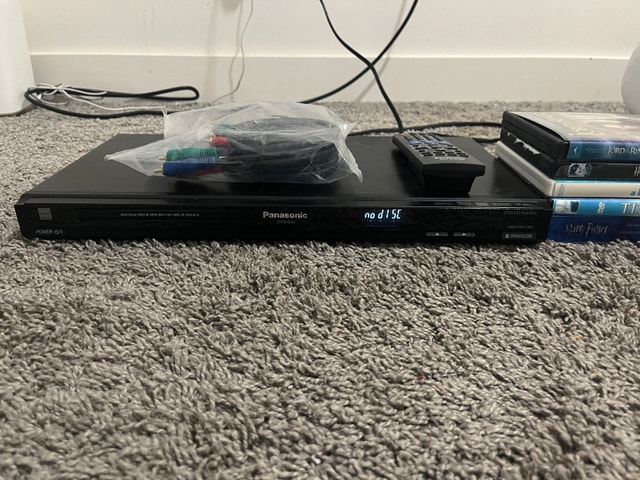 Panasonic DVD Player and DVD Discs Bundle - photo 3