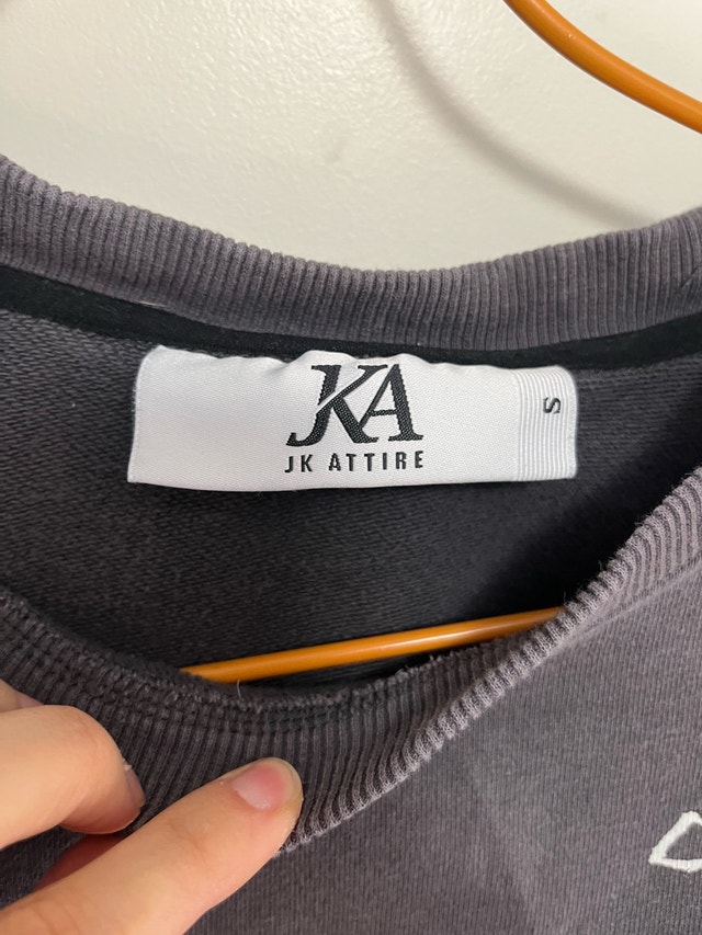 JK Attire Women's Art Of War Cropped Sweatshirt S - photo 5