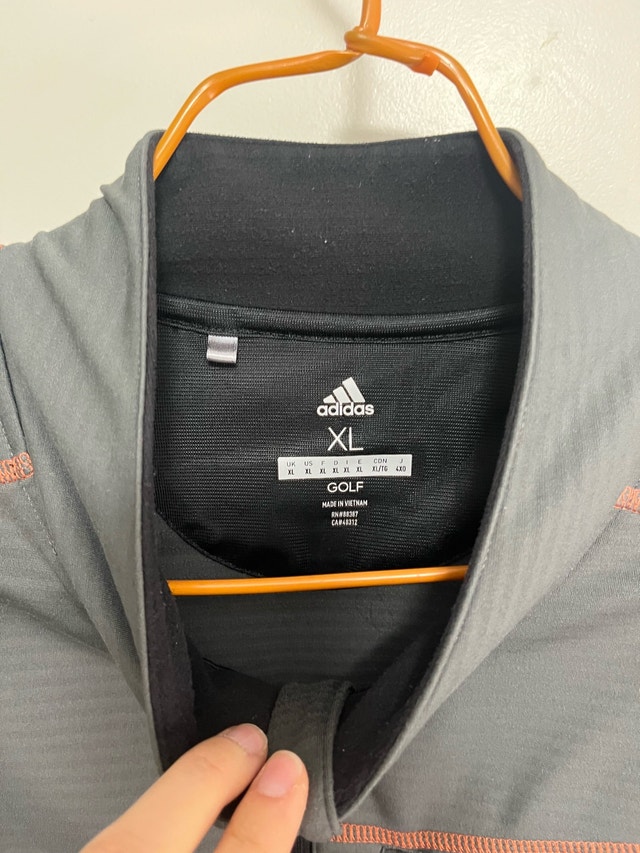 Adidas Men's Quarter-Zip Jacket/Sweatshirt XL - photo 3
