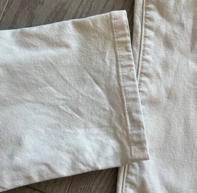 Armani Exchange Women's Cream Denim Pants Size 29 - photo 4