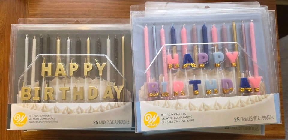 Happy Birthday Candle Sets - 11 Packs for $5 - photo 4