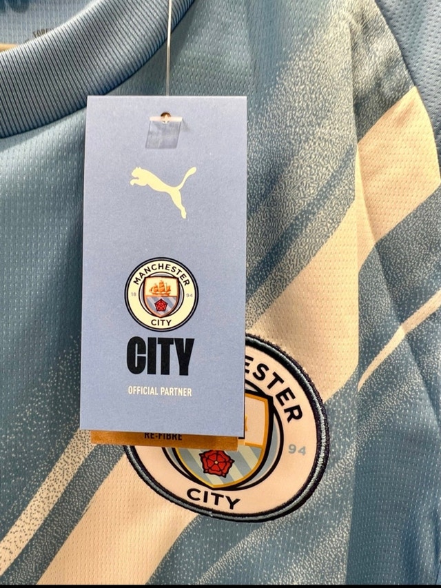 Authentic Manchester City FC Home Jersey - Brand New w/ Tags - photo 3