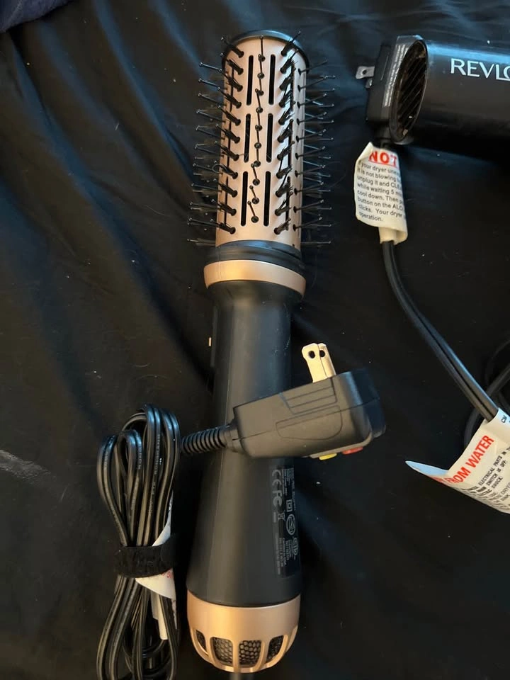 Hair Dryer, Hot Air Brush & Straightener Set - photo 2
