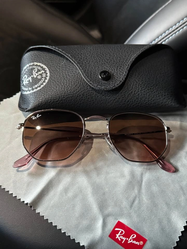 Rayban Hexagonal Sunglasses - photo 2
