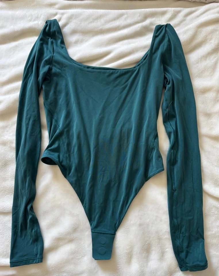 Lululemon Nulu Square Neck Long Sleeve Bodysuit - Small - photo 2