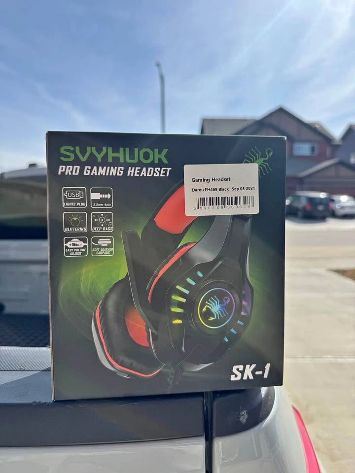 Gaming Headphones Like New